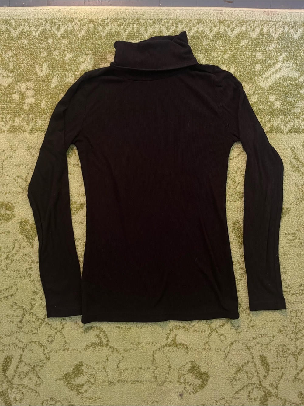 LOFT Black Turtleneck Long Sleeve Top XS